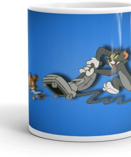 NK Store Tom Kills Jerry Printed Tea and Coffee Mug (320ml) | Save 33% - Rajasthan Living