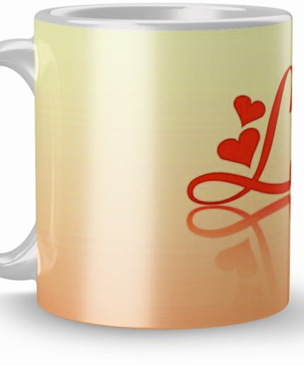 NK Store Printed Valentine Day Heart Tea And Coffee Mug (320ml) | Save 33% - Rajasthan Living 3