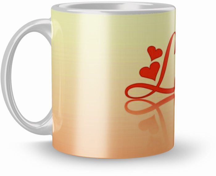 NK Store Printed Valentine Day Heart Tea And Coffee Mug (320ml) | Save 33% - Rajasthan Living 6