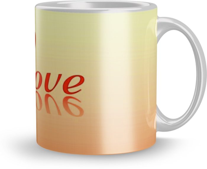 NK Store Printed Valentine Day Heart Tea And Coffee Mug (320ml) | Save 33% - Rajasthan Living 5