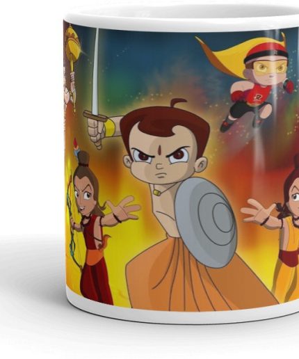 NK Store Wonder Warriors Starring Chhota Bheem Coffee Mug (320ml) | Save 33% - Rajasthan Living