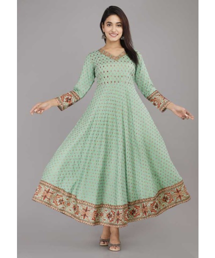 Anarkli Kurta With Duppata Set | Save 33% - Rajasthan Living