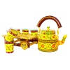 Handpainted Kettle Set 5168-T | Save 33% - Rajasthan Living 11