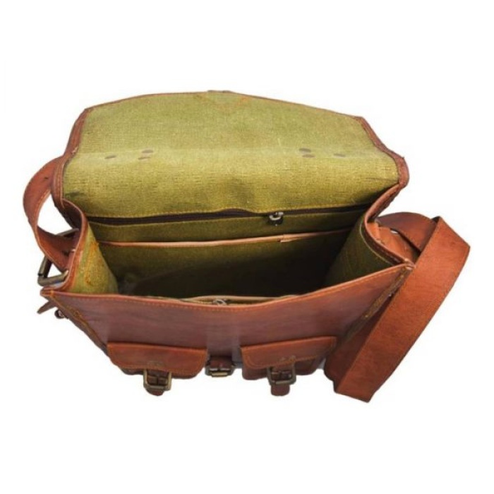 iHandikart Leather Backpack Bag, Size-15 x 11 Inch | Save 33% - Rajasthan Living 9