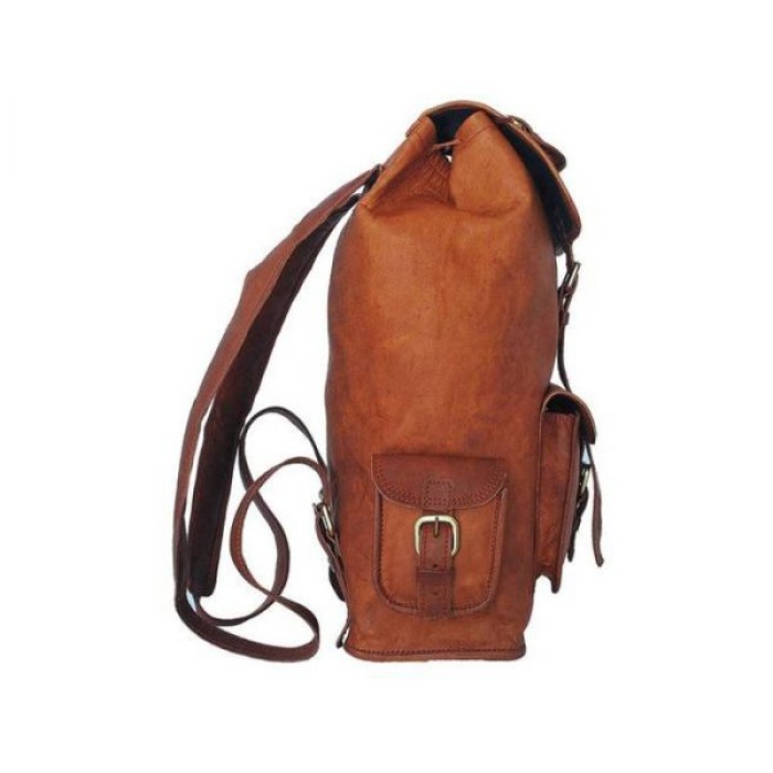 iHandikart Leather Backpack Bag, Size-16  x 12 Inch | Save 33% - Rajasthan Living 8