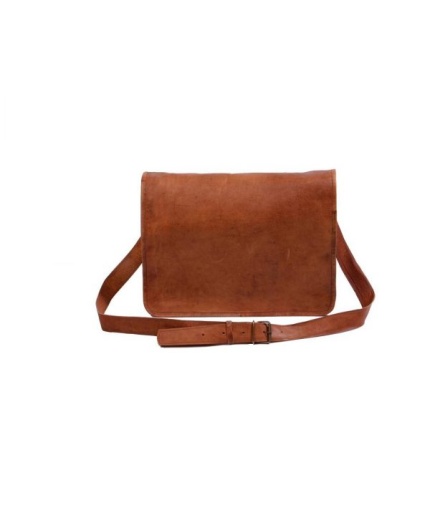 iHandikart Goat leather Messenger Bag Size-11×9 | Save 33% - Rajasthan Living