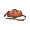 Vintage Leather Duffle Bag 22X11 inch from iHandikart Handicrafts made of 100% Goat Leather, Luggage Bag Suitable for Travelling also Known as Travel Bag, GYM Bag Best for Carrying GYM Shoes, Towel and Other Sports Acessories, it looks Trendy and Stylish Forever | Save 33% - Rajasthan Living 12