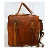 Vintage Leather Duffle Bag 24 x 11 inch from iHandikart Handicrafts made of 100% Goat Leather, Luggage Bag Suitable for Travelling also Known as Travel Bag, GYM Bag Best for Carrying GYM Shoes, Towel and Other Sports Acessories, it looks Trendy and Stylish Forever | Save 33% - Rajasthan Living 11