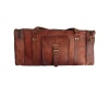 Vintage Leather Duffle Bag 24 x 11 inch from iHandikart Handicrafts made of 100% Goat Leather, Luggage Bag Suitable for Travelling also Known as Travel Bag, GYM Bag Best for Carrying GYM Shoes, Towel and Other Sports Acessories, it looks Trendy and Stylish Forever | Save 33% - Rajasthan Living 11