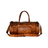 Goat Leather GYM Duffle Bag 20 x 10 inches from iHandikart Handicraft made of Vintage Leather, Luggage Bag Suitable for Travelling also known as Travel Bag, Best for Carrying GYM Shoes, Towel, Clothes and other Sports Acessories, it Looks Trendy and Stylish forever | Save 33% - Rajasthan Living 9