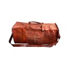 Goat Leather GYM Duffle Bag 24 x 11 inches from iHandikart Handicraft made of Vintage Leather, Luggage Bag Suitable for Travelling also known as Travel Bag, Best for Carrying GYM Shoes, Towel, Clothes and other Sports Acessories, it Looks Trendy and Stylish forever | Save 33% - Rajasthan Living 9