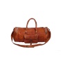 Goat Leather GYM Duffle Bag 20 x 10 inches from iHandikart Handicraft made of Vintage Leather, Luggage Bag Suitable for Travelling also known as Travel Bag, Best for Carrying GYM Shoes, Towel, Clothes and other Sports Acessories, it Looks Trendy and Stylish forever | Save 33% - Rajasthan Living 9
