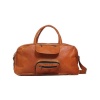 Leather Travelling Bag for Travel Purpose 24 x 11 inch from iHandikart Handicrafts Made of Vintage 100% Genuine Goat Leather, also usefull for Carrying Shoes, Towel, Clothes and other Sports Acessories to GYM Or Playground, it Looks Trendy and Stylish forever? | Save 33% - Rajasthan Living 10