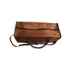 Leather Travelling Bag for Travel Purpose 24 x 11 inch from iHandikart Handicrafts Made of Vintage 100% Genuine Goat Leather, also usefull for Carrying Shoes, Towel, Clothes and other Sports Acessories to GYM Or Playground, it Looks Trendy and Stylish forever? | Save 33% - Rajasthan Living 10