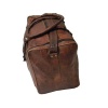 Leather Travelling Bag for Travel Purpose 24 x 11 inch from iHandikart Handicrafts Made of Vintage 100% Genuine Goat Leather, also usefull for Carrying Shoes, Towel, Clothes and other Sports Acessories to GYM Or Playground, it Looks Trendy and Stylish forever? | Save 33% - Rajasthan Living 10