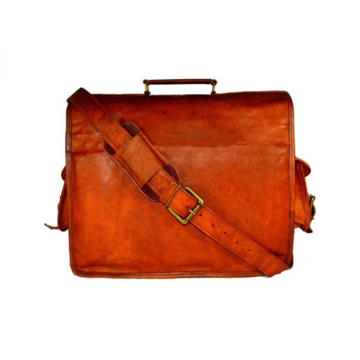 Leather Briefcase Bag | Save 33% - Rajasthan Living 8