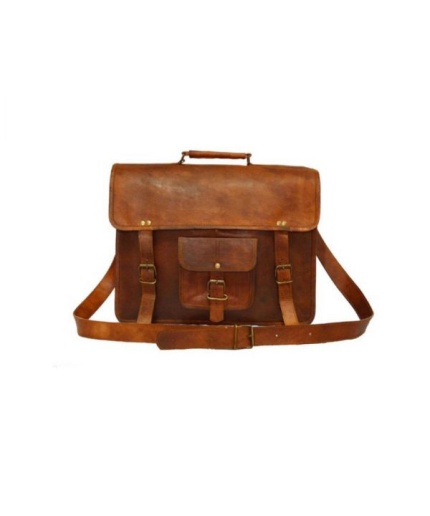 Leather Messenger Briefcase Bag | Save 33% - Rajasthan Living