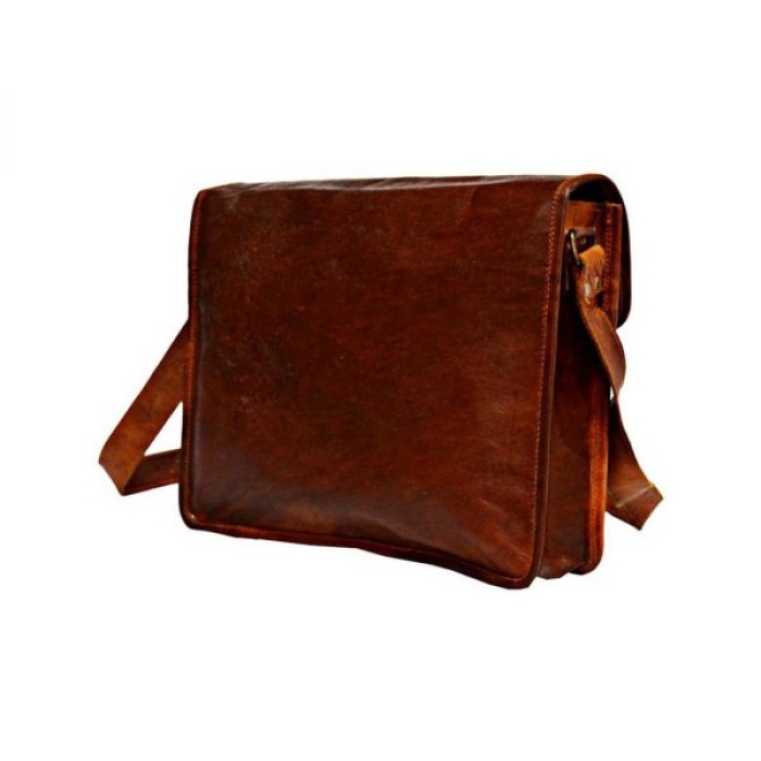 Leather Messenger Briefcase Bag | Save 33% - Rajasthan Living 7