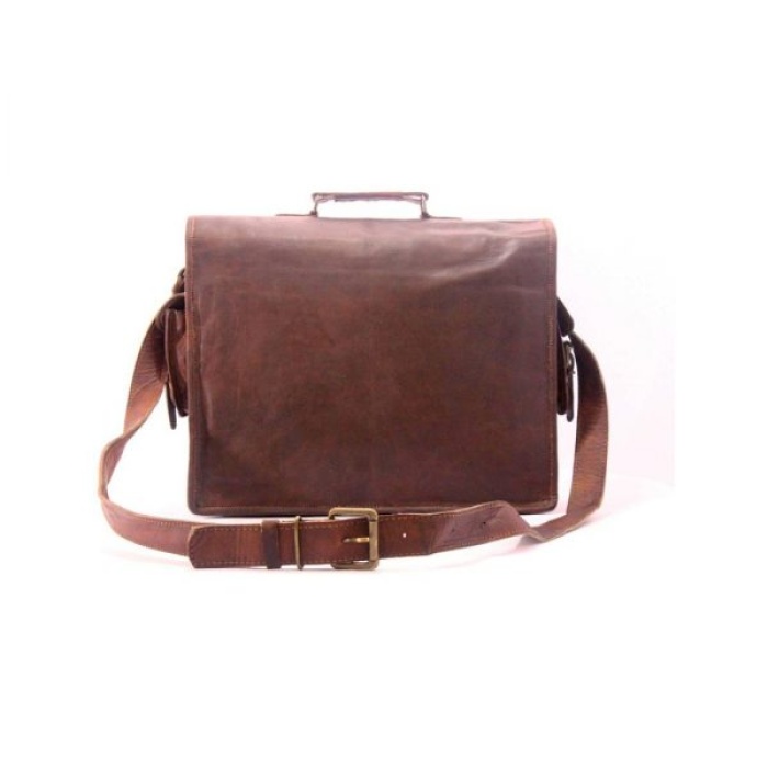 iHandikart Leather Messenger Briefcase | Save 33% - Rajasthan Living 6
