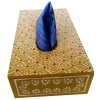 Handpainted Tissue Box Holder (IHK14009) | Save 33% - Rajasthan Living 12