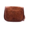 iHandikart Handicrafts Handmade Leather Sling Bag For Women And Girls || Genuine Leather Brown Shoulder Bag 11X9 inch | Save 33% - Rajasthan Living 9