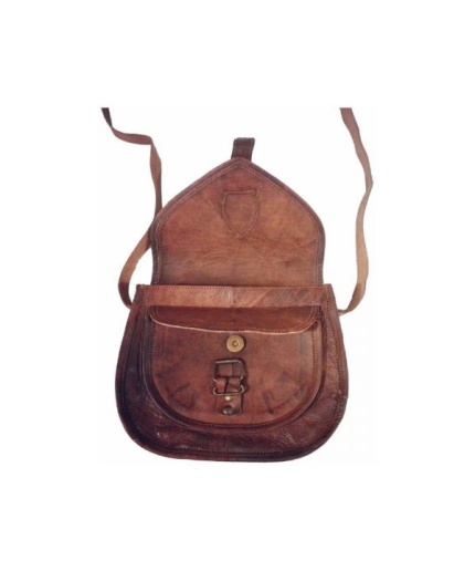 100 % Real Leather Sling Bag By iHandikart Handicrafts | Shoulder bag for Girls & Women |Sling Bag |Genuine Leather Shoulder Bag 11X9 inch . | Save 33% - Rajasthan Living 3