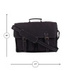 iHandikart 17X12 inches Buffalo Leather 2 Pockets Coffee Color Laptop Bag (IHK 1509) | Save 33% - Rajasthan Living 12