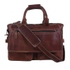 iHandikart 16X12 inches Brown Buffalo Leather Brown Laptop Bag (IHK 1510) | Save 33% - Rajasthan Living 9