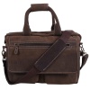 iHandikart 16X12 inches Coffee Color Buffalo Leather Brown Laptop Bag (IHK 1520) | Save 33% - Rajasthan Living 9