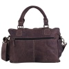 iHandikart 16X12 inches Buffalo Leather Coffee Color Bag (IHK 1521) | Save 33% - Rajasthan Living 9