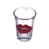 Painted Royal Design for Vodka Shots Awesome Heart Shape Lips Painting, Tequila Shot Glasses Handpainted Shot Glasses by iHandikart Handicrafts (Set of 2) IHK16003 | Save 33% - Rajasthan Living 12