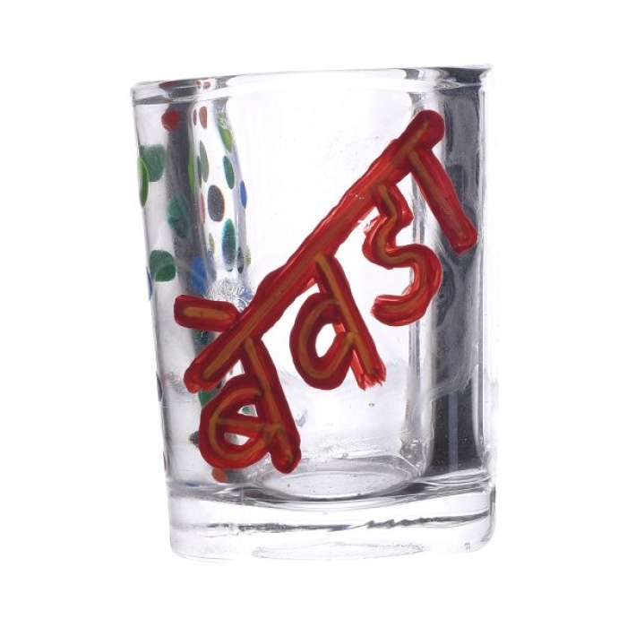 Handpainted Shot Glasses by iHandikart Handicrafts | Bewada Painted Royal Design for Vodka Shots, Tequila Shot Glasses (Set of 2) IHK16025 | Save 33% - Rajasthan Living 6