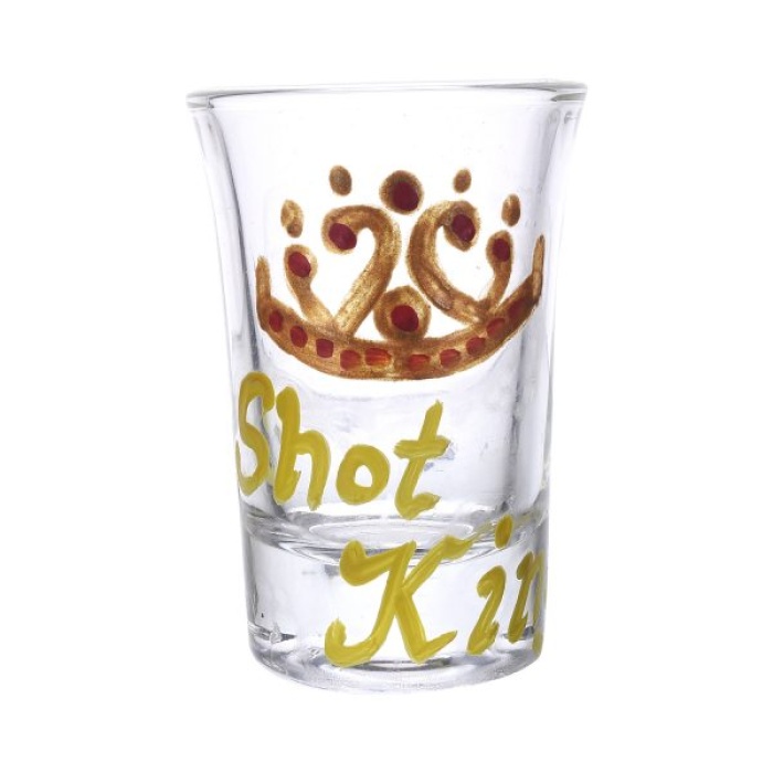 Painted Royal Design for Shot King Vodka Shots Painting Tequila Shot Glasses Handpainted Shot Glasses by iHandikart Handicrafts (Set of 2) IHK16031 | Save 33% - Rajasthan Living 6
