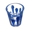 Painted Royal Design for Vodka Shots Blue Colour Deep in Water Painting Tequila Shot Glasses Handpainted Shot Glasses by iHandikart Handicrafts (Set of 2) IHK16033 | Save 33% - Rajasthan Living 12
