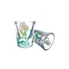 Handpainted Shot Glasses by iHandikart Handicrafts | White Flower Painting Royal Design for Vodka Shots, Tequila Shot Glasses (Set of 2) IHK16035 | Save 33% - Rajasthan Living 9