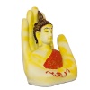 Polyresin Palm Buddha | Save 33% - Rajasthan Living 12