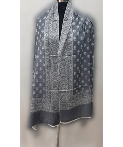 Silk Pashmina Paisley Shawls/Cashmere Scarf/Soft, Shiny Modal Silk Scarf,Gift Shawl | Save 33% - Rajasthan Living 3