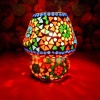 Handmade Multicolor Decorative Table lamp From iHandikart Handicrafts 7 X 5 Inch(IHK25002) Unique Design And mosaic Work On lamp Used For Home/Office | Save 33% - Rajasthan Living 8