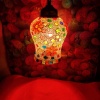 Mosaic Glass Hanging lamp (IHK25006) 7 X 5 Inch | Save 33% - Rajasthan Living 7