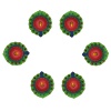 iHandikart Handicrafts Handpainted Terracotta Diyas , Multicolor ( Set of 6 ) 3 ” x 1 ” IHK4048-6 | Save 33% - Rajasthan Living 9