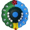 iHandikart Handicrafts Handpainted Terracotta Diyas , Multicolor ( Set of 12 ) 3 ” x 1 ” IHK4049-12 | Save 33% - Rajasthan Living 11