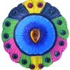 iHandikart Handicrafts Handpainted Terracotta Diyas , Multicolor ( Set of 6 ) 3 ” x 1 ” IHK4051-6 | Save 33% - Rajasthan Living 11