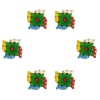 iHandikart Handicrafts Handpainted Terracotta Diyas , Multicolor ( Set of 12 ) 3 ” x 1 ” IHK4062-12 | Save 33% - Rajasthan Living 11