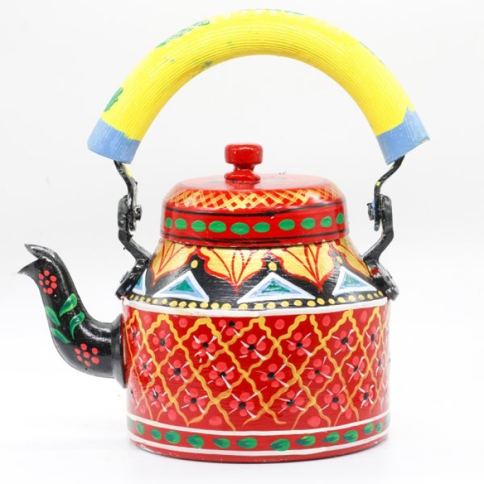 Kettle handmade Set With 6 Glass & 1 Trey | Save 33% - Rajasthan Living 7