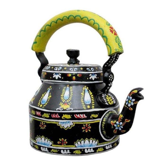 Kettle Set handcrafted With 6 Glasses & Trey | Save 33% - Rajasthan Living 6