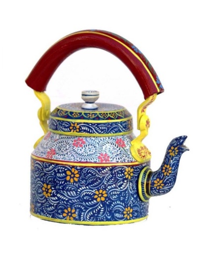Kettle Set handpainted With 6 Glass & Trey | Save 33% - Rajasthan Living 3