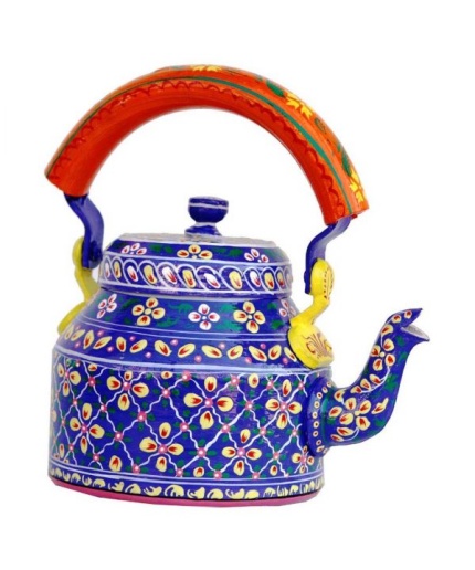 Kettle Set handcrafted With 6 Glass & Trey | Save 33% - Rajasthan Living 3