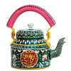 Kettle Set handpainted With 6 Glasses & 1 Trey | Save 33% - Rajasthan Living 10