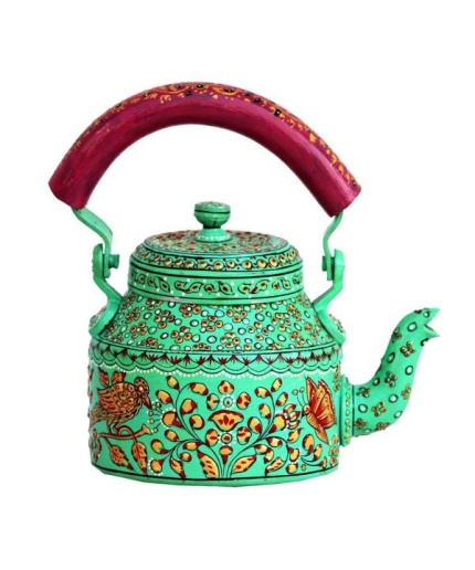 Kettle Set handcrafted With 6 Glasses & 1 Trey | Save 33% - Rajasthan Living 3