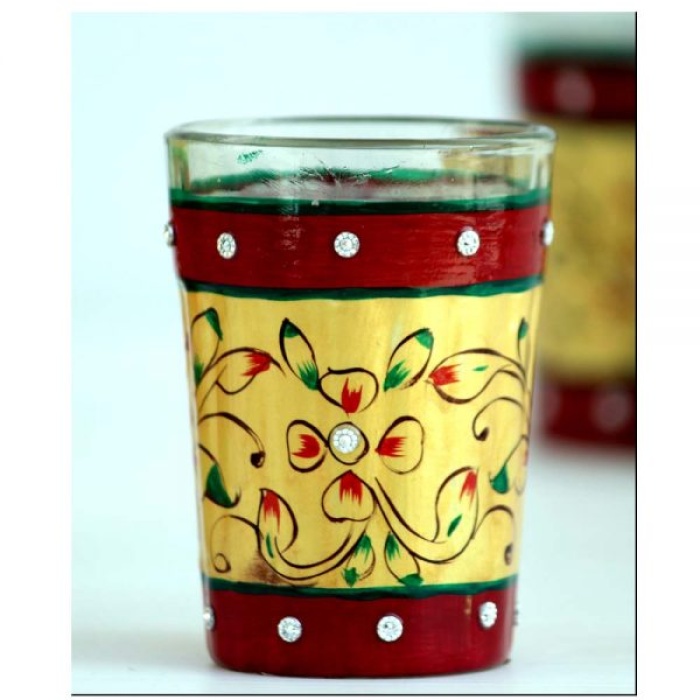 Kettle Set handmade With 6 Glass & 1 Trey | Save 33% - Rajasthan Living 8